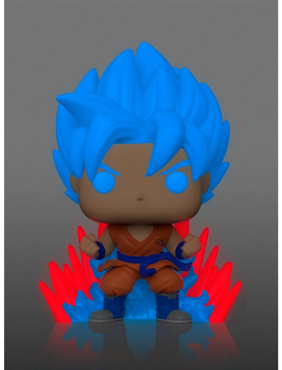 Funko Pop! Animation Dragon Ball Super SSGSS Goku (Kaio-Ken Times Twenty) Glow-in-the-Dark - SE Exclusive