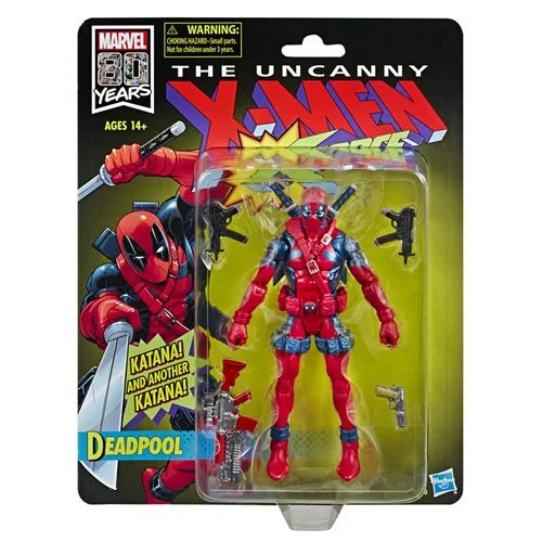 X-Men X-Force Retro Marvel Legends Deadpool Exclusivo – Gettoshopmx