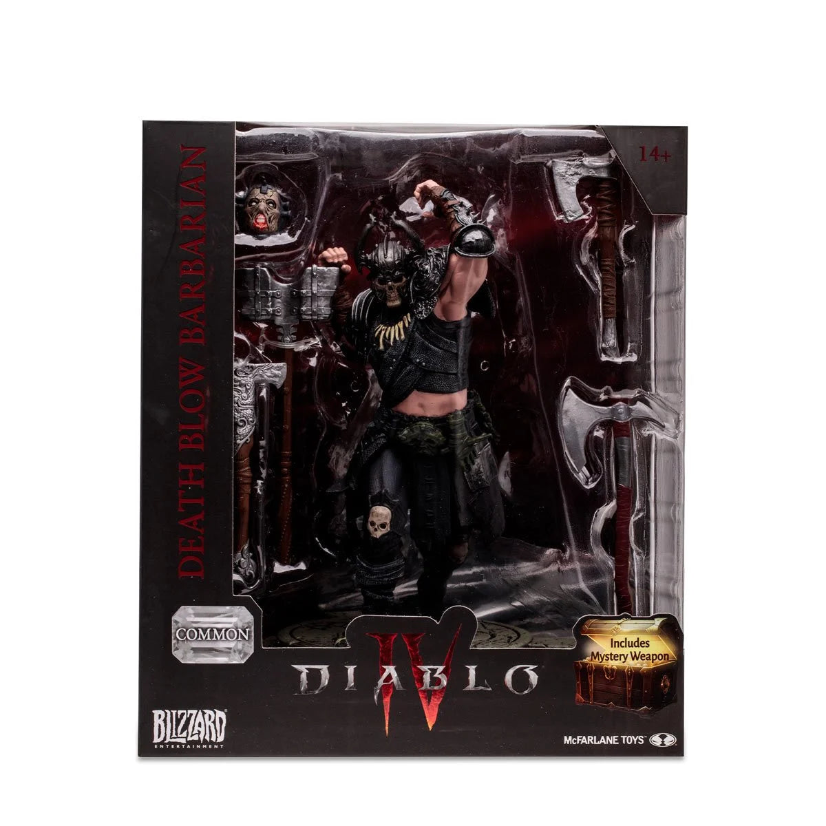 McFarlane Toys Diablo IV Wave 1 Death Blow Barbarian Common