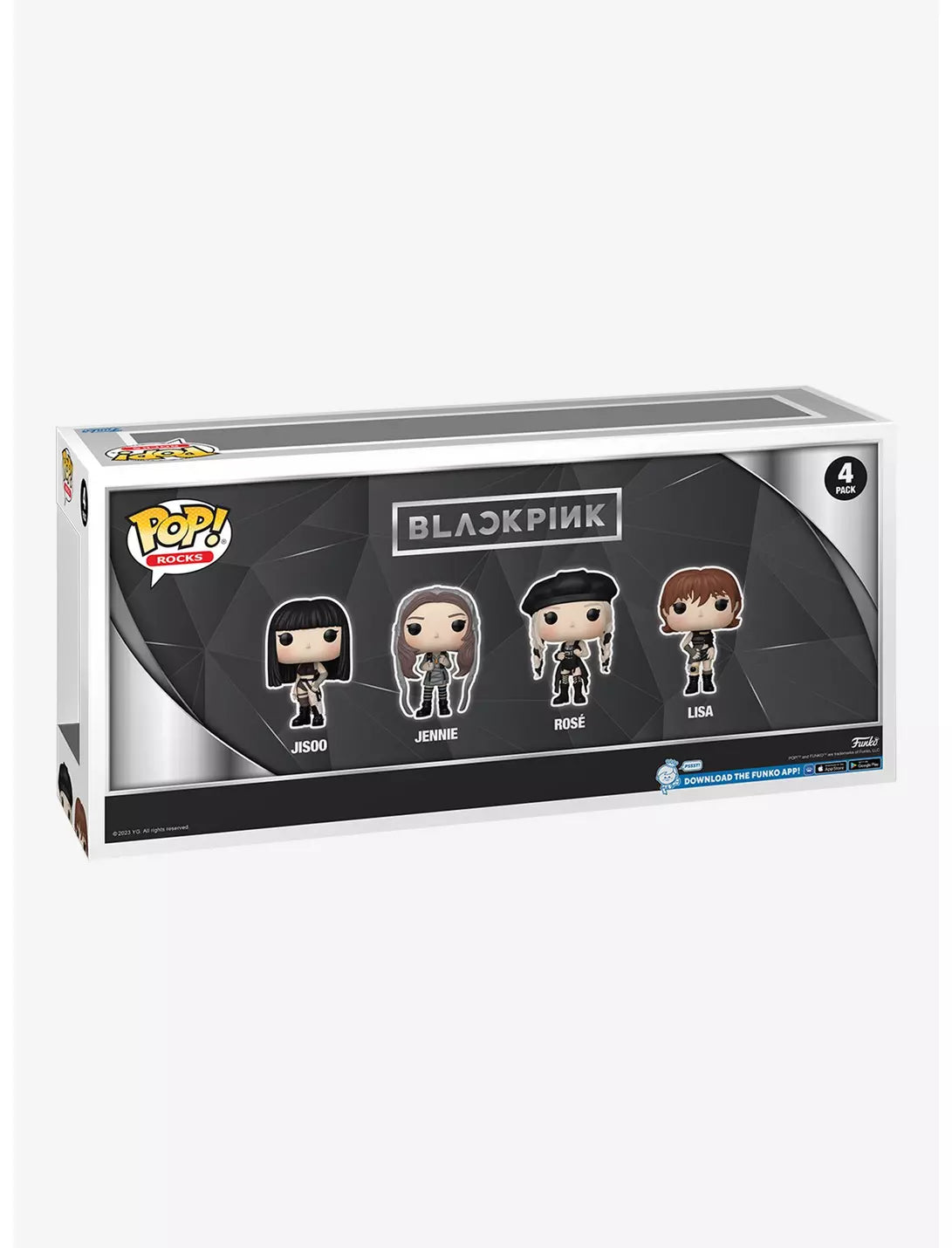 Funko Pop! Rocks BLACKPINK PINK VENOM 4-Pack Hot Topic Exclusive