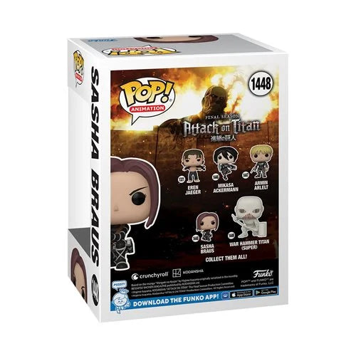 Funko Pop Animation: Attack on Titan Sasha Braus #1448