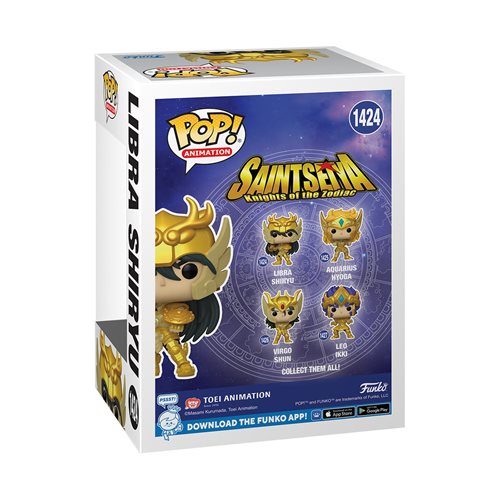 Funko Pop Saint Seiya Knights of The Zodiac Libra Shiryu #1424