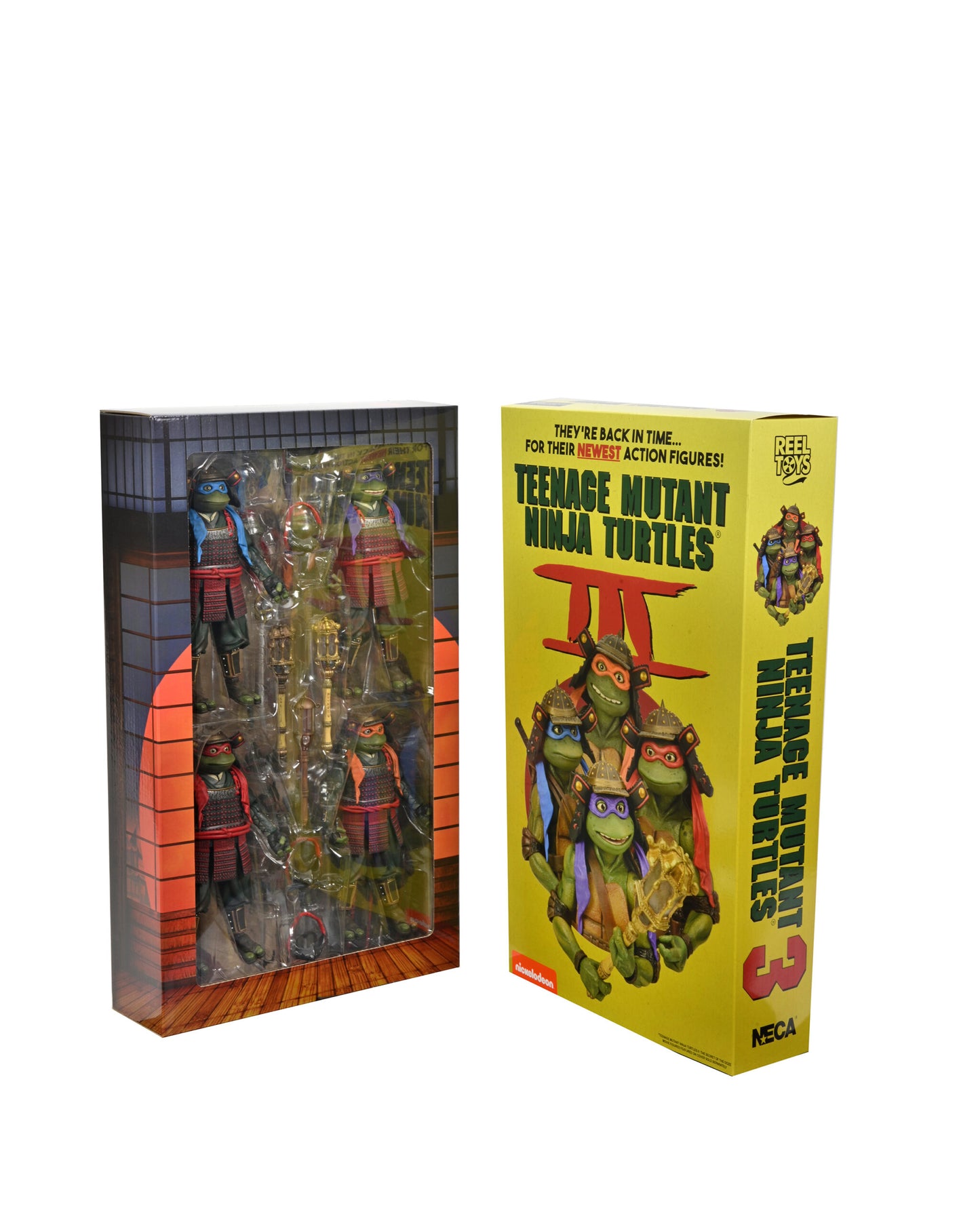 Neca Teenage Mutant Ninja Turtles 3 – Samurai Brothers 4-pack - SDCC 2023