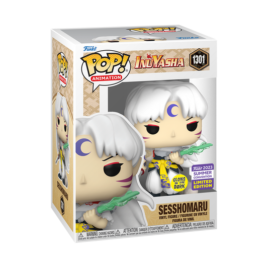 Funko Pop! Inuyasha Sesshomaru With Sword GITD Summer Convention