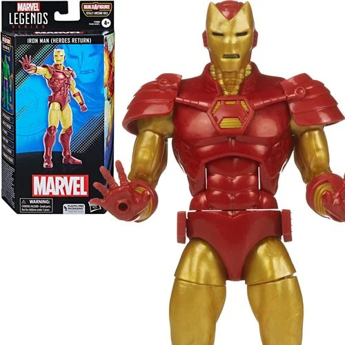 Hasbro Marvel Legends The Marvels Collection Iron Man (Heroes Reborn)