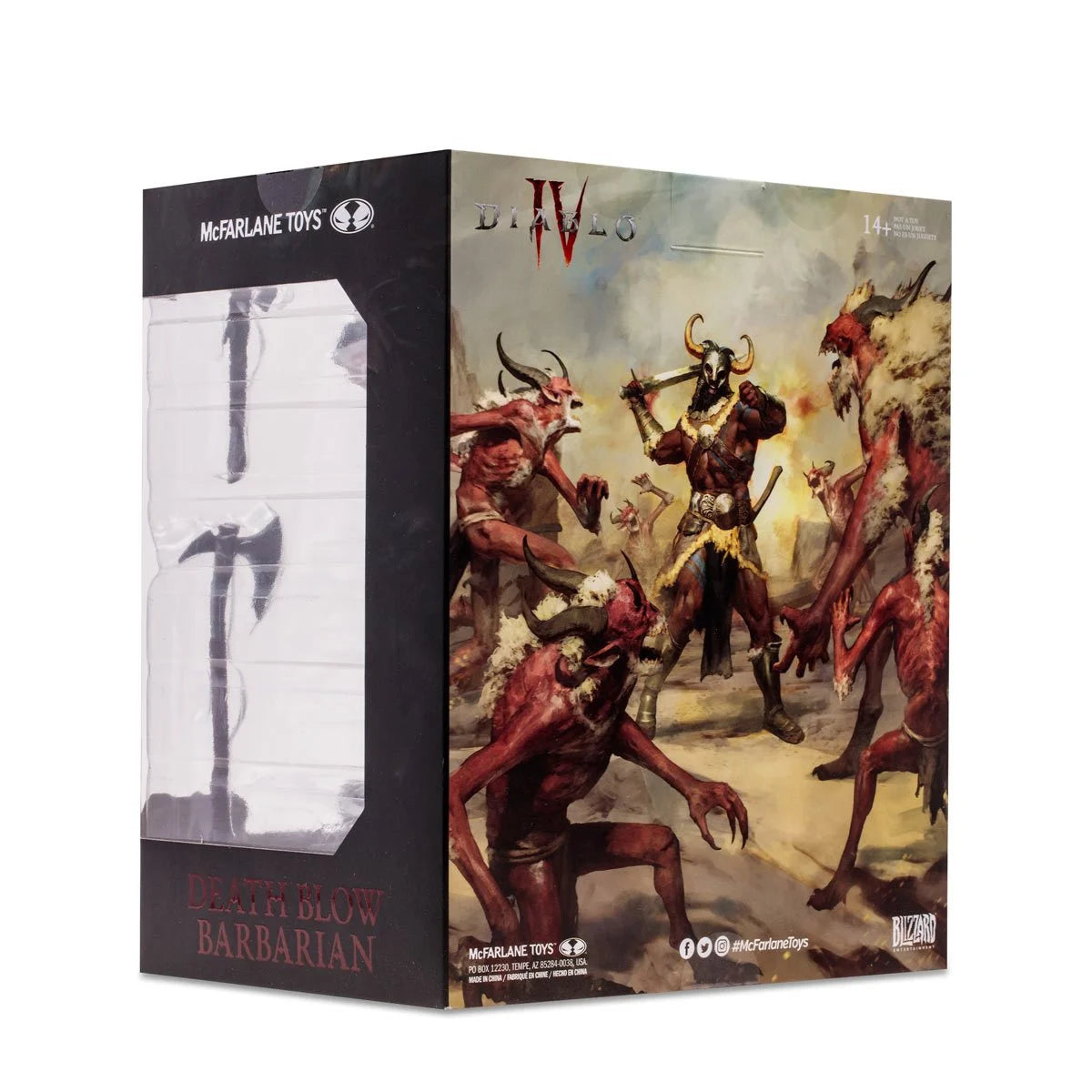 McFarlane Toys Diablo IV Wave 1 Death Blow Barbarian Common