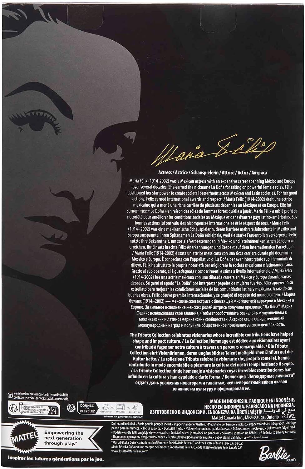 Barbie Collector, Barbie Signature María Félix