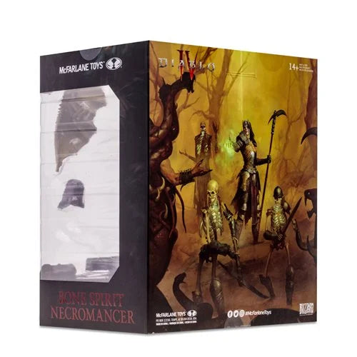 McFarlane Toys Diablo IV Wave 1 Bone Spirit Necromancer Epic
