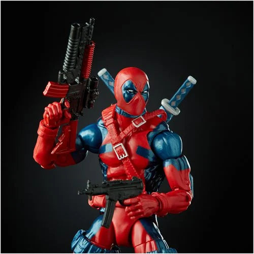 X-Men X-Force Retro Marvel Legends Deadpool - Exclusivo