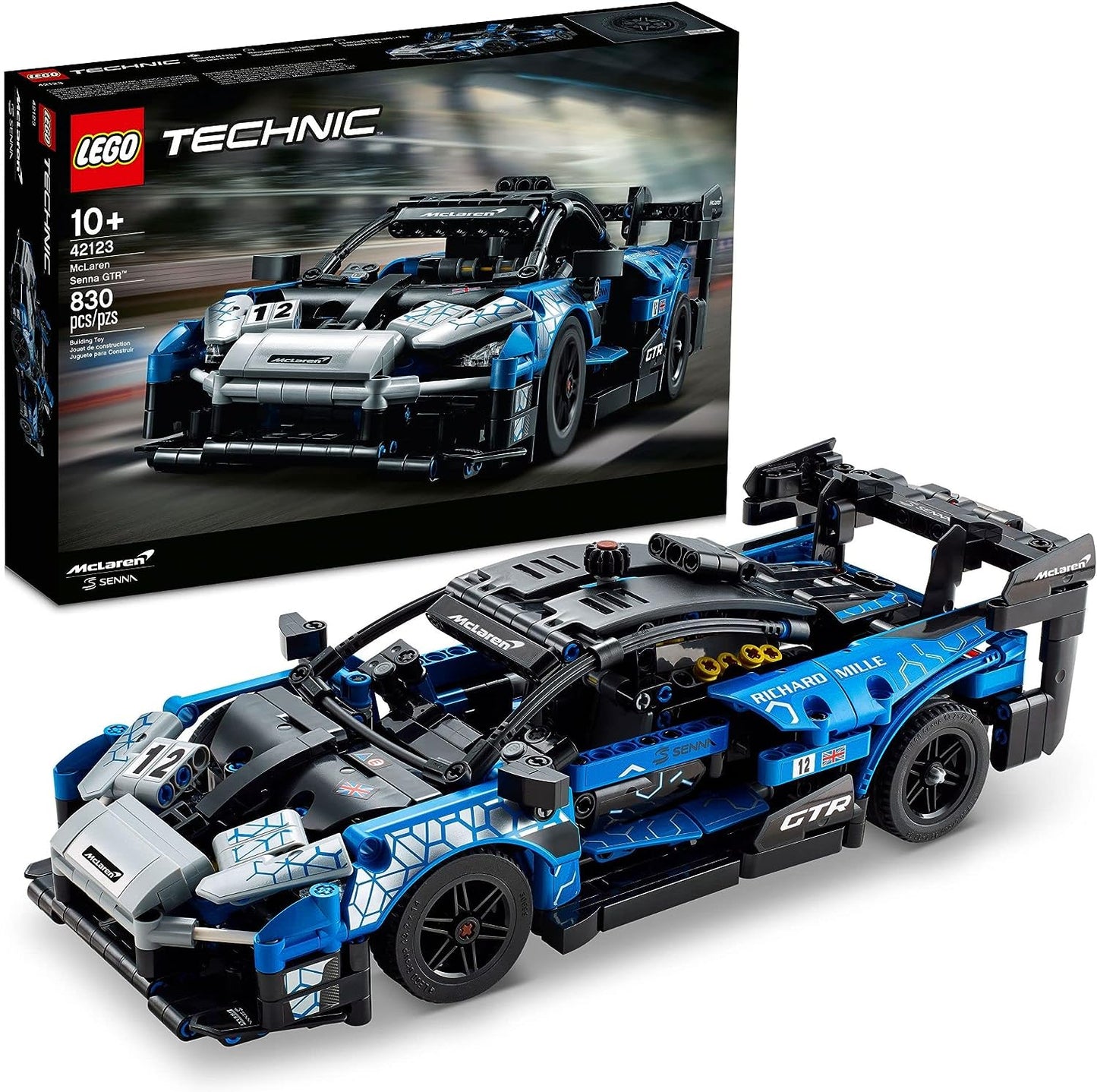 LEGO Kit de construcción de Modelo Technic™ 42123 McLaren Senna GTR™ (830 Piezas)