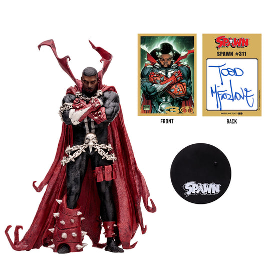 McFarlane Toys Spawn Digitally Remastered: Spawn 30 Aniversario - Spawn #311 Autografiado