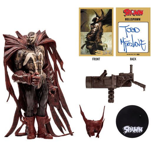 McFarlane Toys Spawn Digitally Remastered: Spawn 30 Aniversario - HellSpawn Autografiado