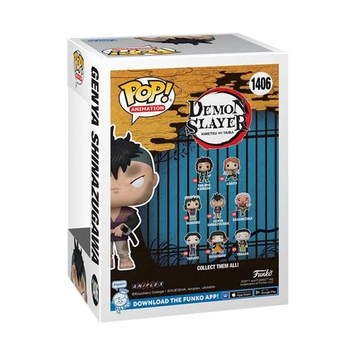 Funko Pop! Demon Slayer: Kimetsu no Yaiba Genya Shinazugawa #1406