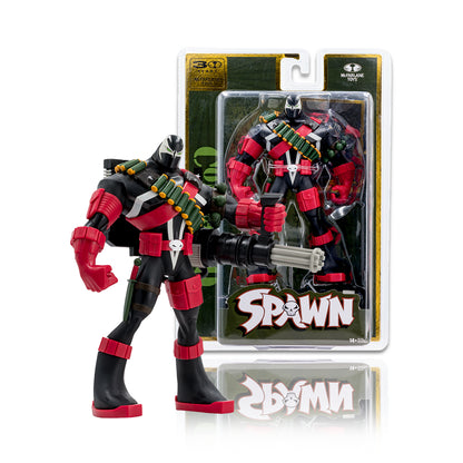 McFarlane Toys Spawn Digitally Remastered: Spawn 30 Aniversario - Command Spawn Autografiado