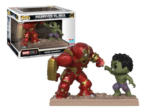 Funko Pop Hulkbuster Vs Hulk NYCC 2018 Fall Convention Marvel Movie Moments