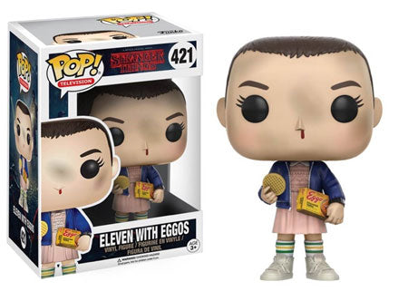 Funko Pop TV: Stranger Things - Eleven Eggos Set Reg y Chase