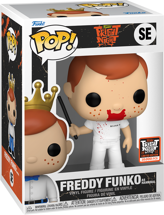 Funko Pop! Icons Freddy Funko as Hannibal Lecter Fright Night 2022