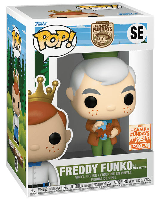 Funko Pop! Icons: Freddy Funko as Mad Hatter Fundays 2023