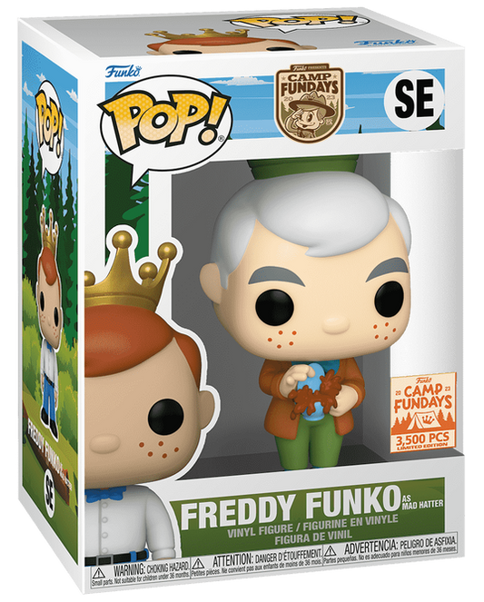 Funko Pop! Icons: Freddy Funko as Mad Hatter Fundays 2023