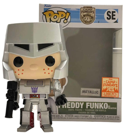 Funko Pop! Icons: Freddy Funko as Megatron Metallic Fundays 2023