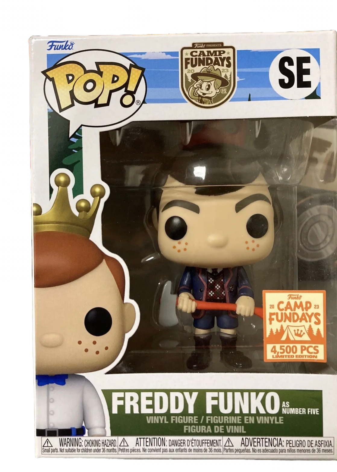 Funko Pop! Icons: Freddy Funko as Number Five Fundays 2023