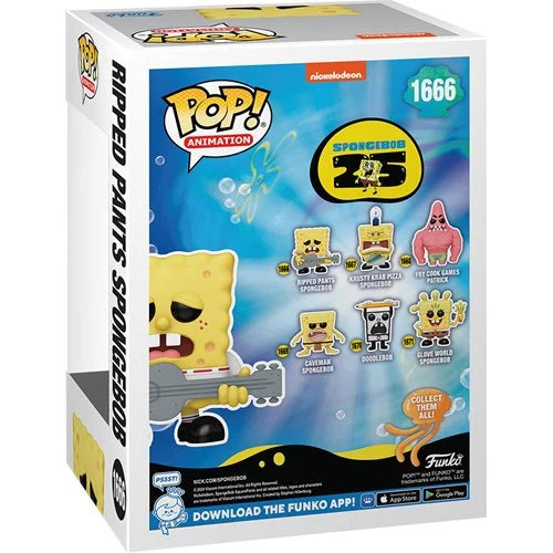 Funko Pop Animation: Bob Esponja 25 Aniversario - Bob Esponja Con Guitarra
