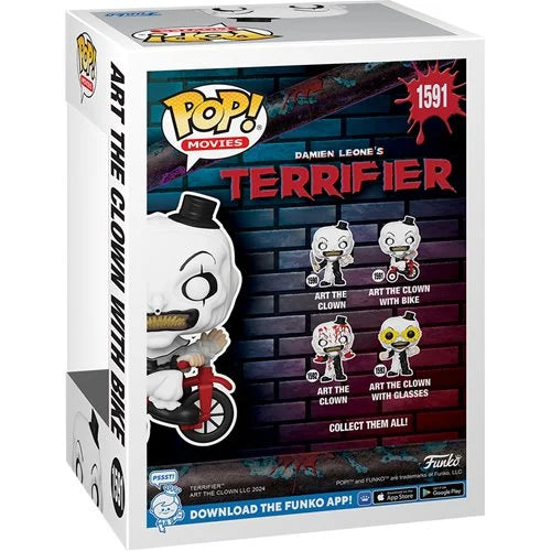 Funko Pop Movies: Terrifier - Art el Payaso Con Bicicleta