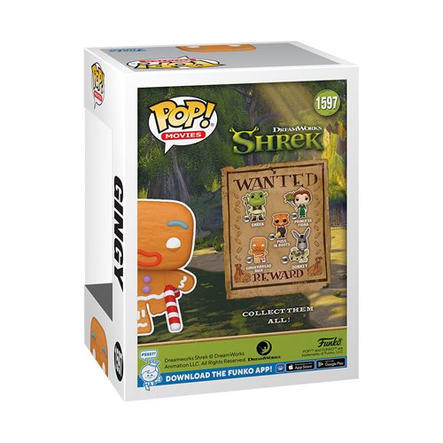 Funko Pop Movies: Shrek DreamWorks 30 Aniversario - Galleta De Jengibre