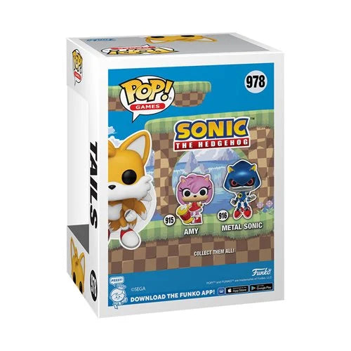 Funko Pop! Sonic the Hedgehog Tails Flying #978 - Specialty Series