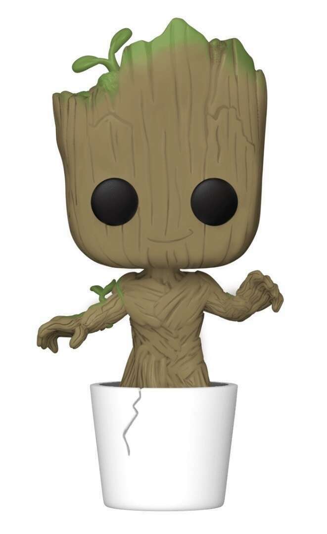 Funko Pop! Marvel: I am groot - Groot In Pot #1055 Marvel Collectors Corps