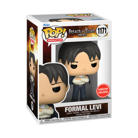 Funko Pop Animation: Attack on Titan - Levi Formal Gamestop Exc