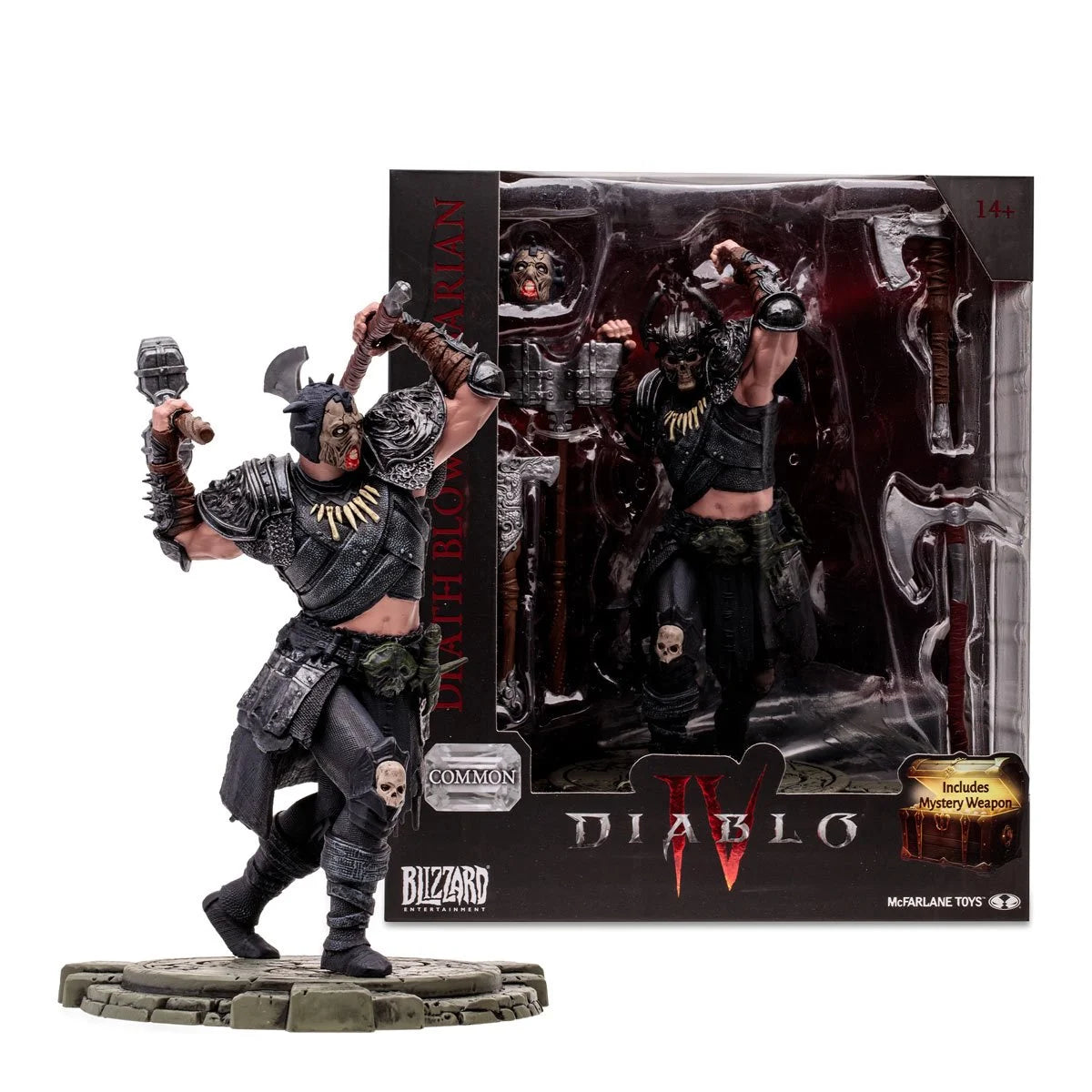 McFarlane Toys Diablo IV Wave 1 Death Blow Barbarian Common