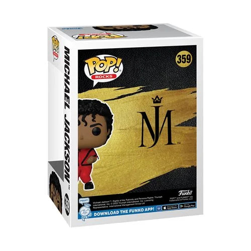 Funko Pop Rocks: Michael Jackson Thriller #359