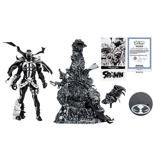 McFarlane Toys Spawn with Throne Sketch Edition SDCC 2023