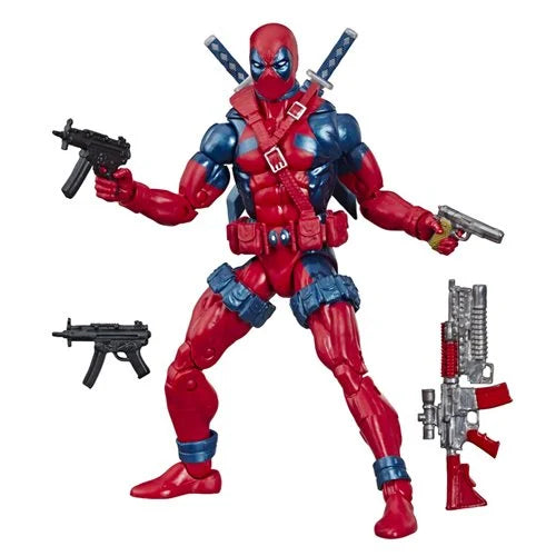 X-Men X-Force Retro Marvel Legends Deadpool - Exclusivo