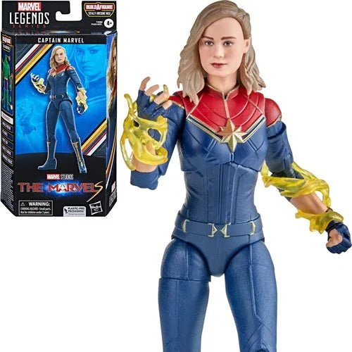 Figura Capitana Marvel De Juguete Muñeca Capitana Marvel Muñecos