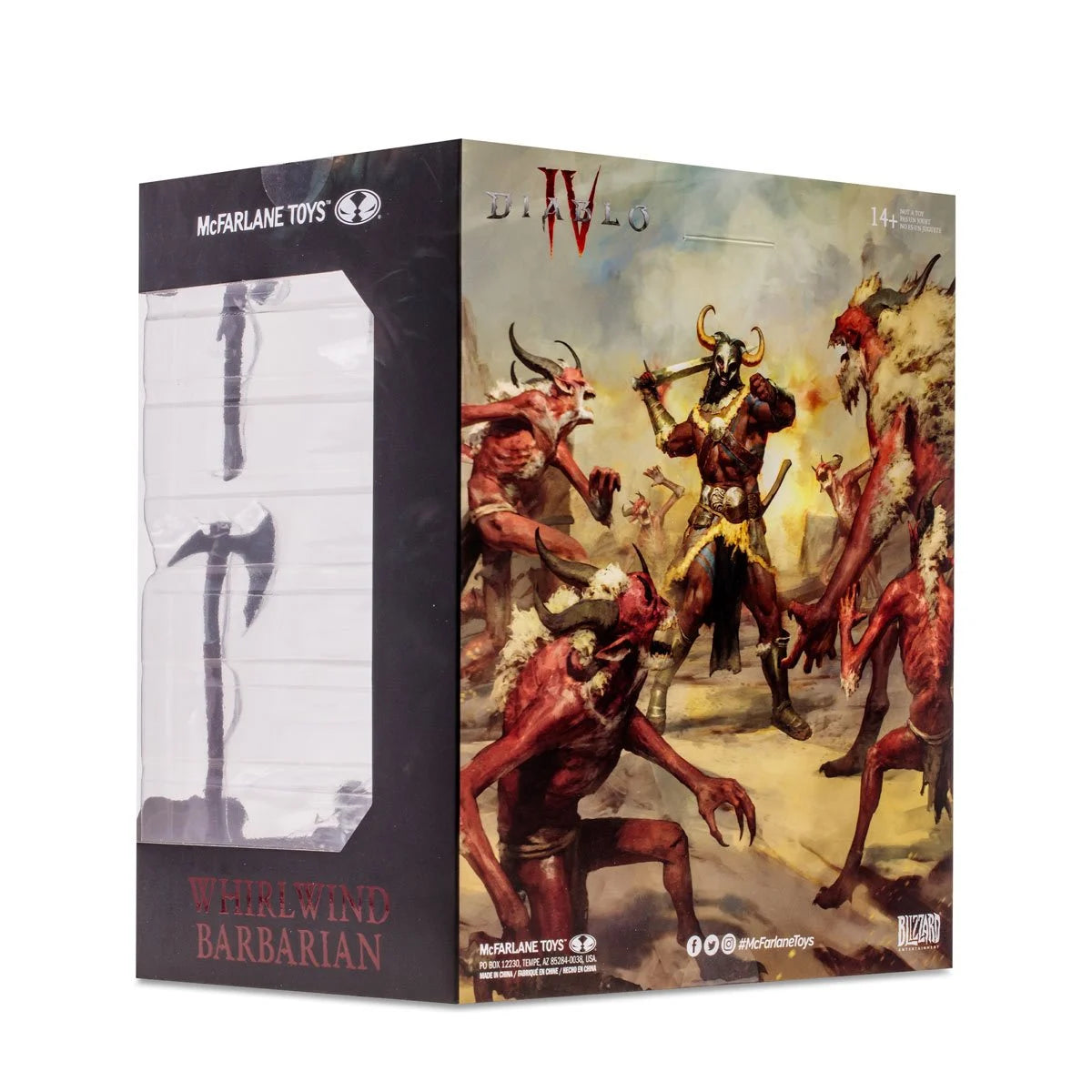 McFarlane Toys Diablo IV Wave 1 Whirlwind Barbarian Epic