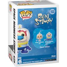 Funko Pop TV: Ren y Stimpy - Stimpy Traje Espacial