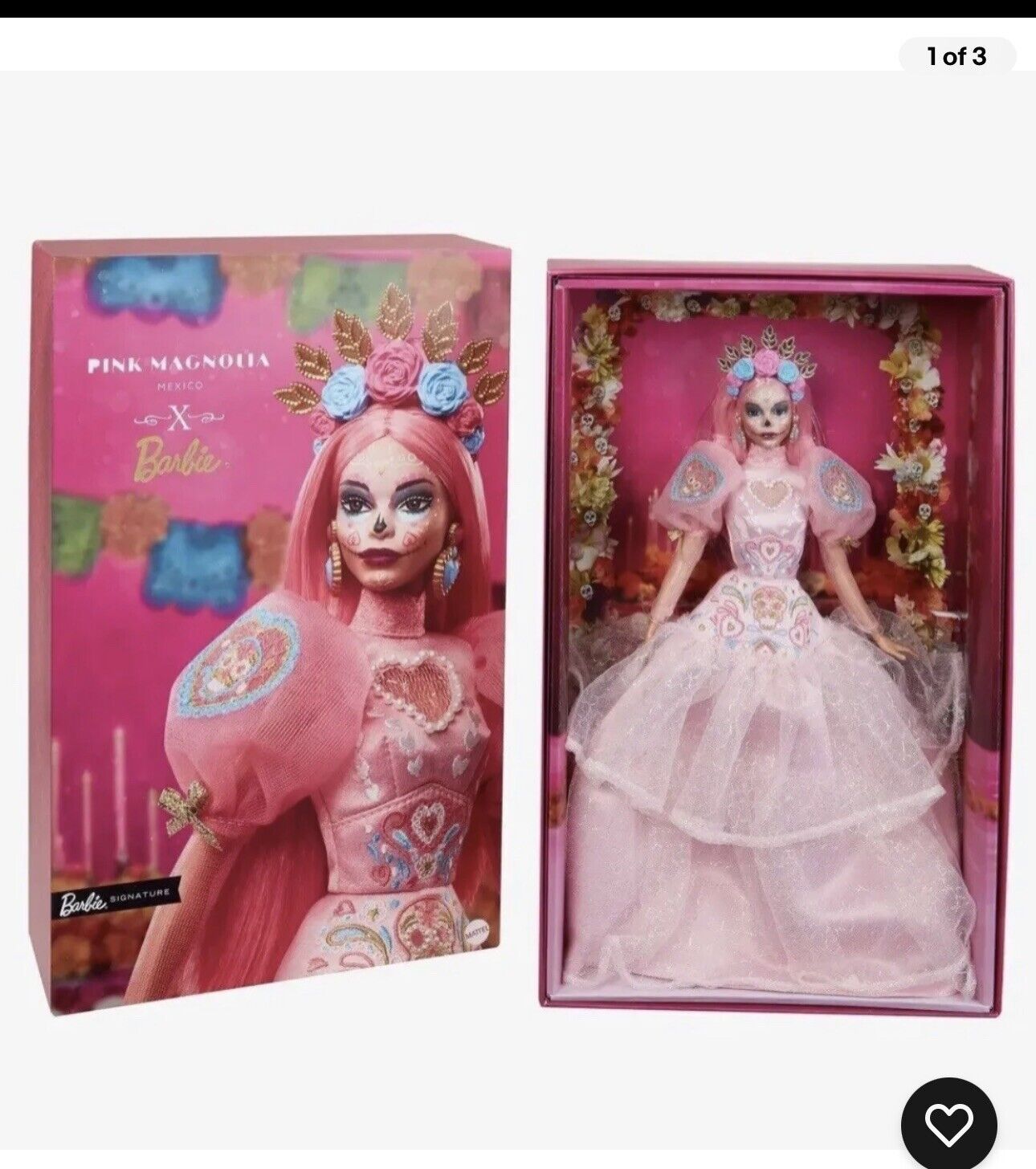 Barbie Collector, Día de Muertos Edición 2023 Pink Magnolia