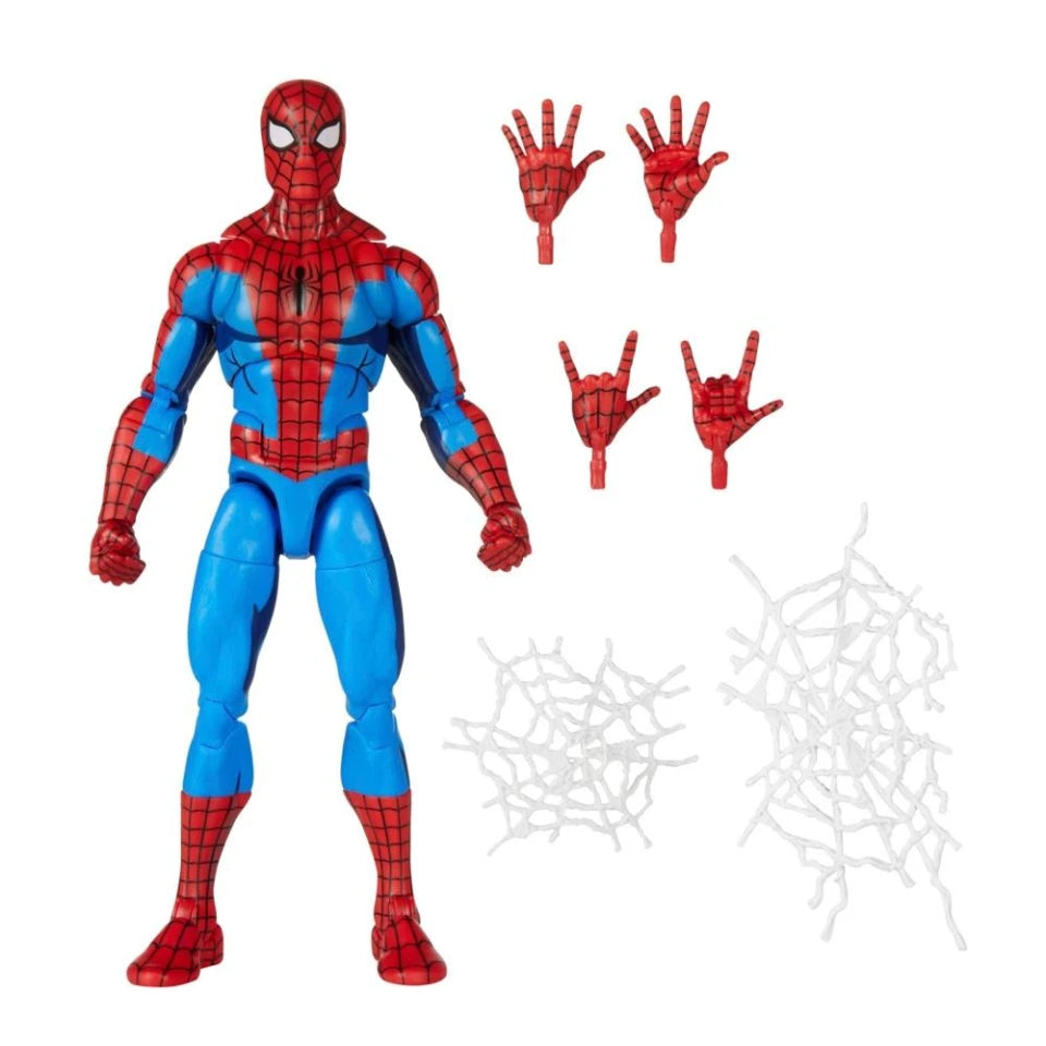 Hasbro Marvel Legends Hombre Araña Retro Rojo