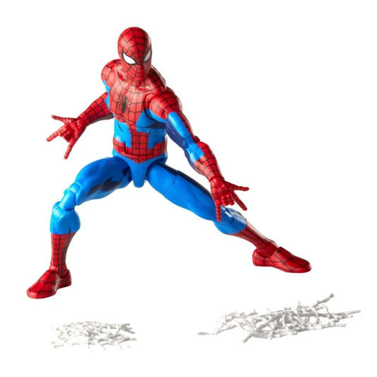 Hasbro Marvel Legends Hombre Araña Retro Rojo