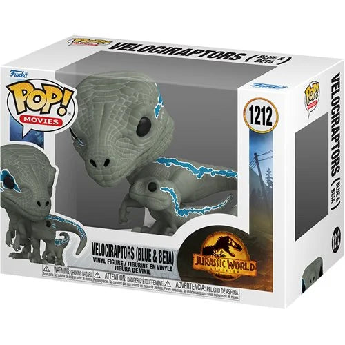 Funko Pop! Movies: Jurassic World: Dominion Blue and Beta
