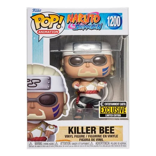 Funko Pop Animation: Naruto Killer Bee Entertainment Earth Exclusive Set 2 Piezas