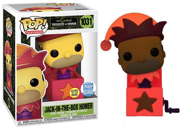 Funko Pop TV: Simpsons - Jack-In-The-Box Homer (Homero) Glow In The Dark