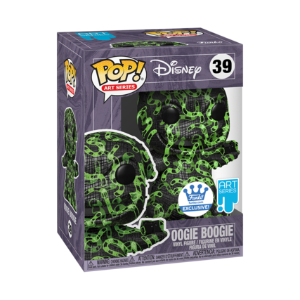 Funko Pop: The Nightmare Before Christmas - Oogie Boogie (Art Series) (Green)