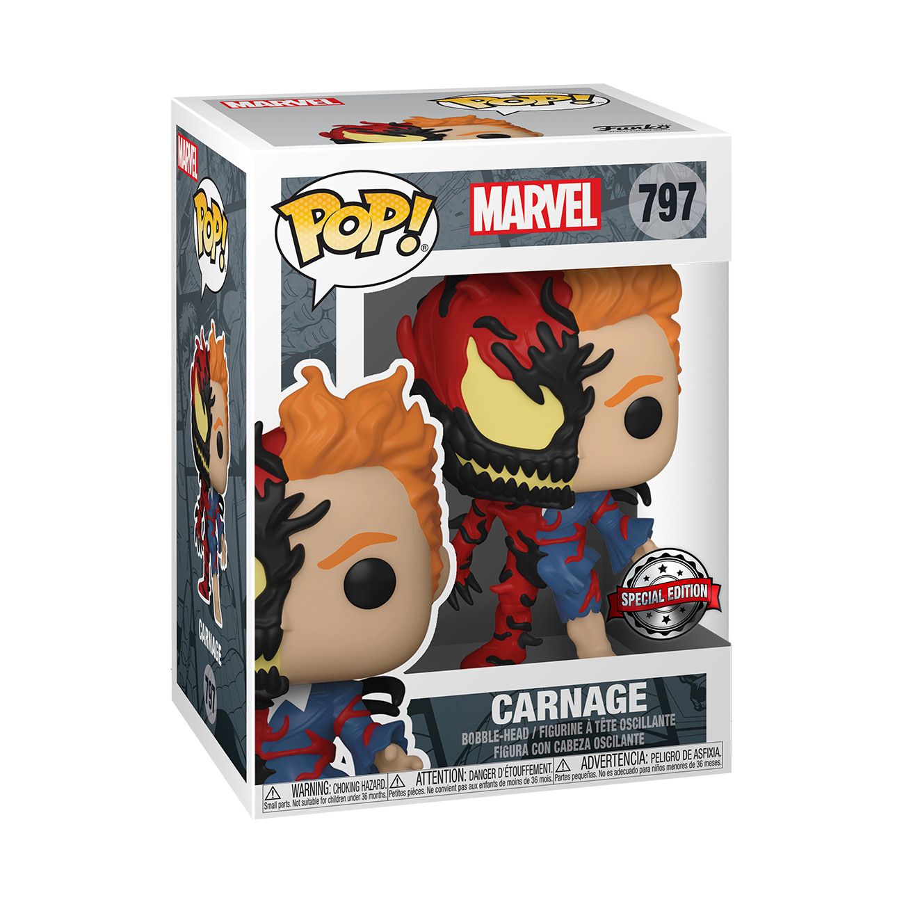 Funko Pop Marvel: Carnage No.797 Exclusivo