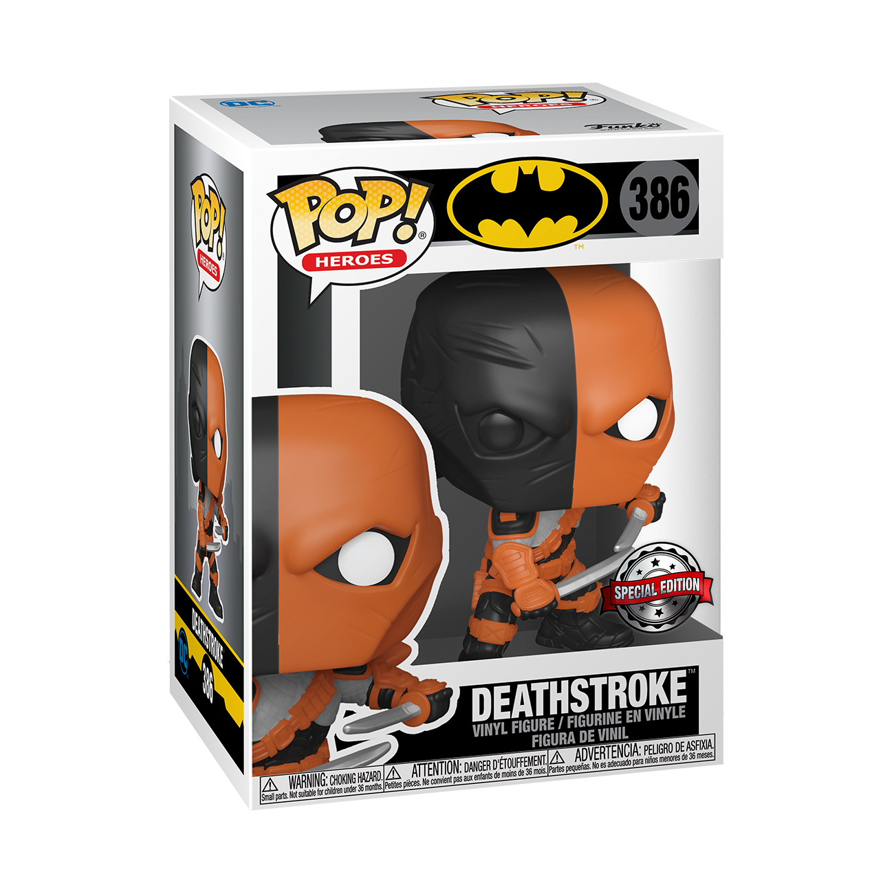 Funko Pop Heroes: DC - Deathstroke Exclusivo