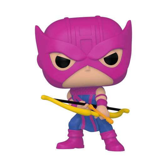 Funko Pop Marvel: Marvel Classic - Hawkeye Clasico Exclusivo