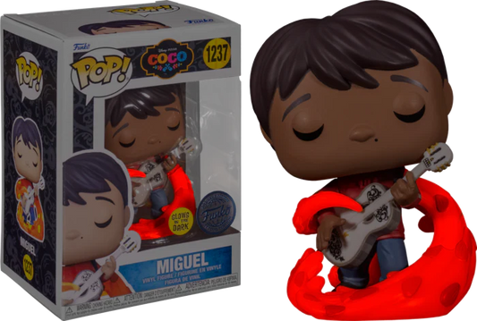 Funko Pop Disney: Coco - Miguel con guitarra Glow