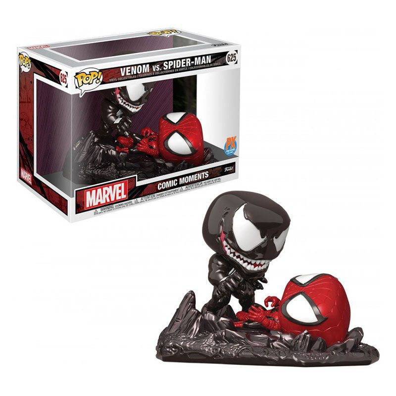 Funko Pop! Comic Moments: Marvel Spider-Man vs. Venom
